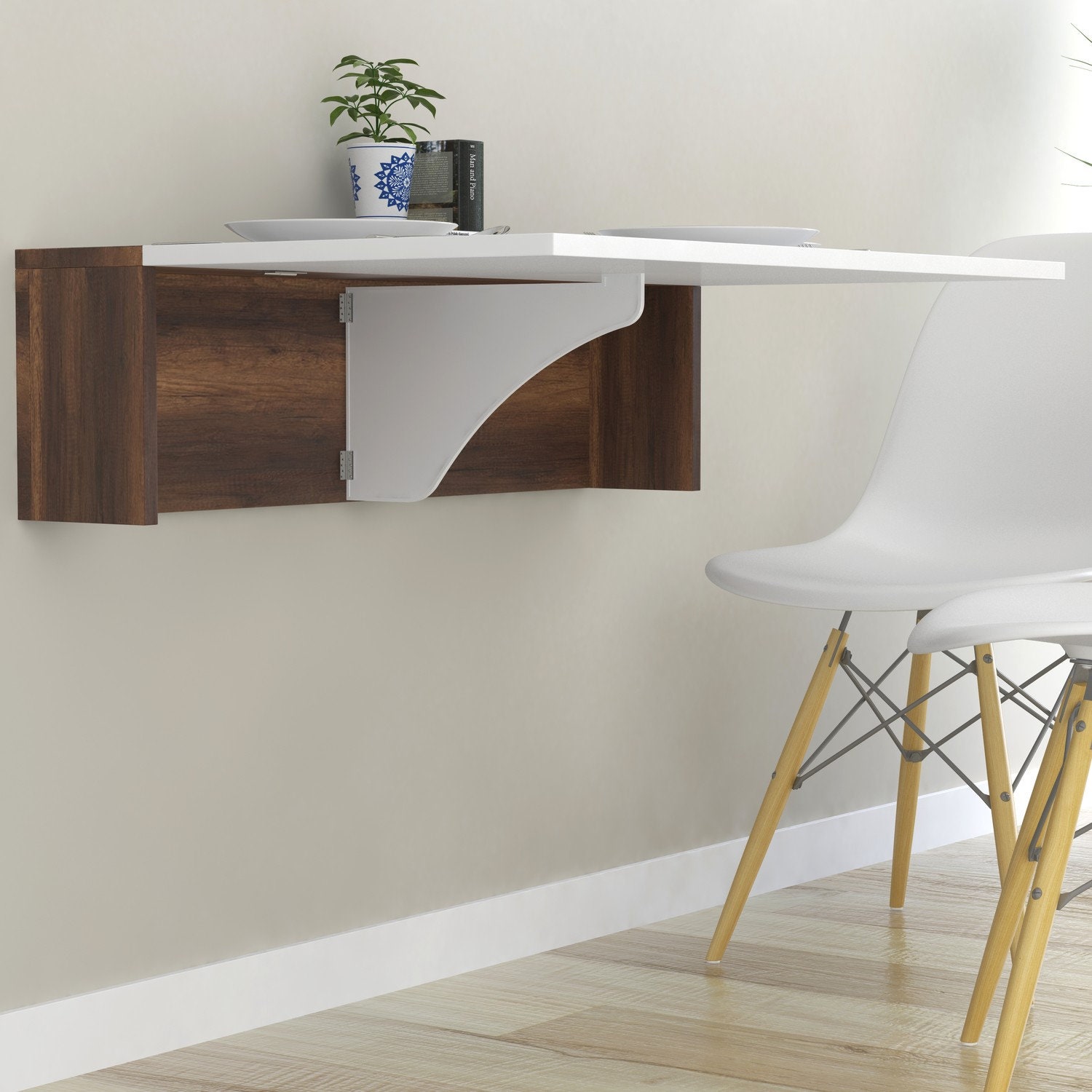 Wall Mount Folding Table Wall Hanging Table Wall Dining Etsy