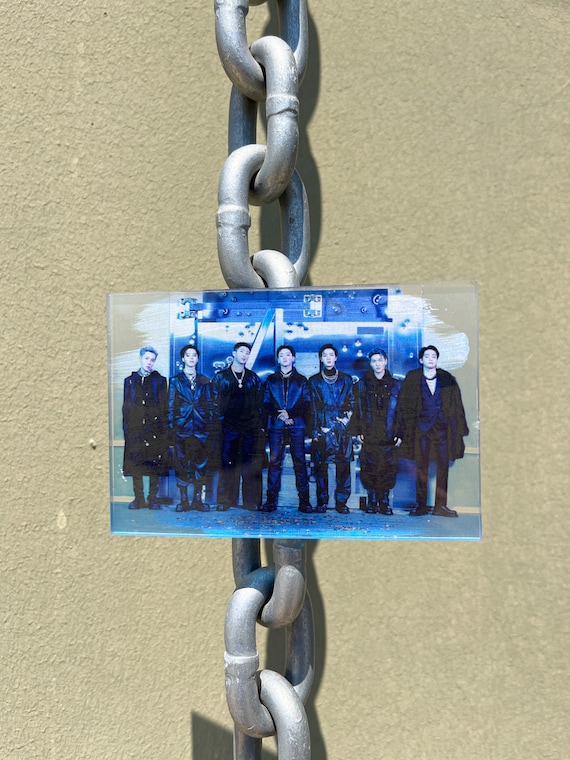 BTS Bulletproof Acrylic Magnet for Fridge, Lockers, and Any