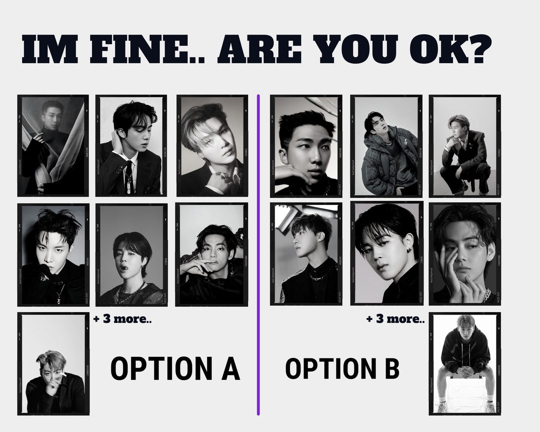 BTS Cover Stickers | Set of 7 + 3 Bonus | Stickers | BTS Stickers