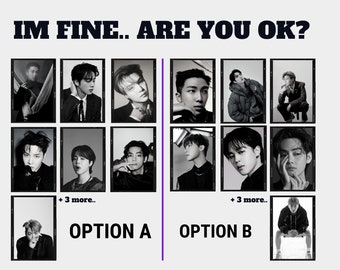 BTS Cover Stickers | Set of 7 + 3 Bonus | Stickers | BTS Stickers |
