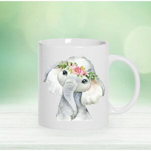 Boho Elephant Mug, Elephant lovers, elephant mug, boho elephant, elephant, cute elephant mug, gift, elephant lover gift, gift ideas