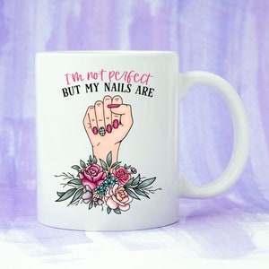 Color Street mug, Color Street, Nails, Nail lover, color street lover, coffee cup, Stylist gi