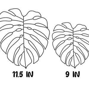 Multicolored Monstera Leaf Stained Glass Suncatcher image 10