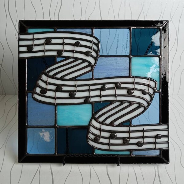 Custom Stained Glass Panel Musical Make Your Own Stained Glass Panel