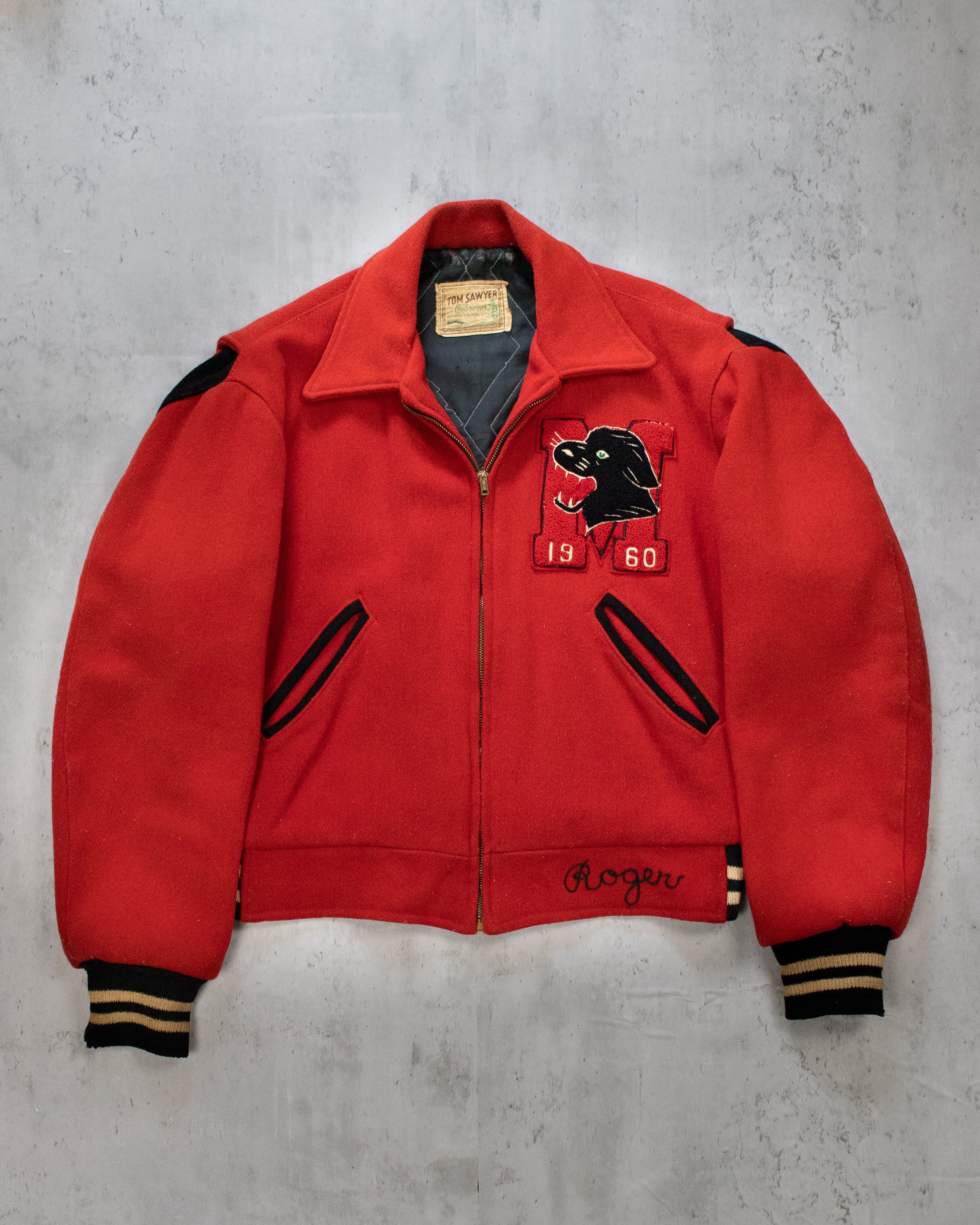 1960 Letterman Award Varsity Jacket Panther Patch With Etsy