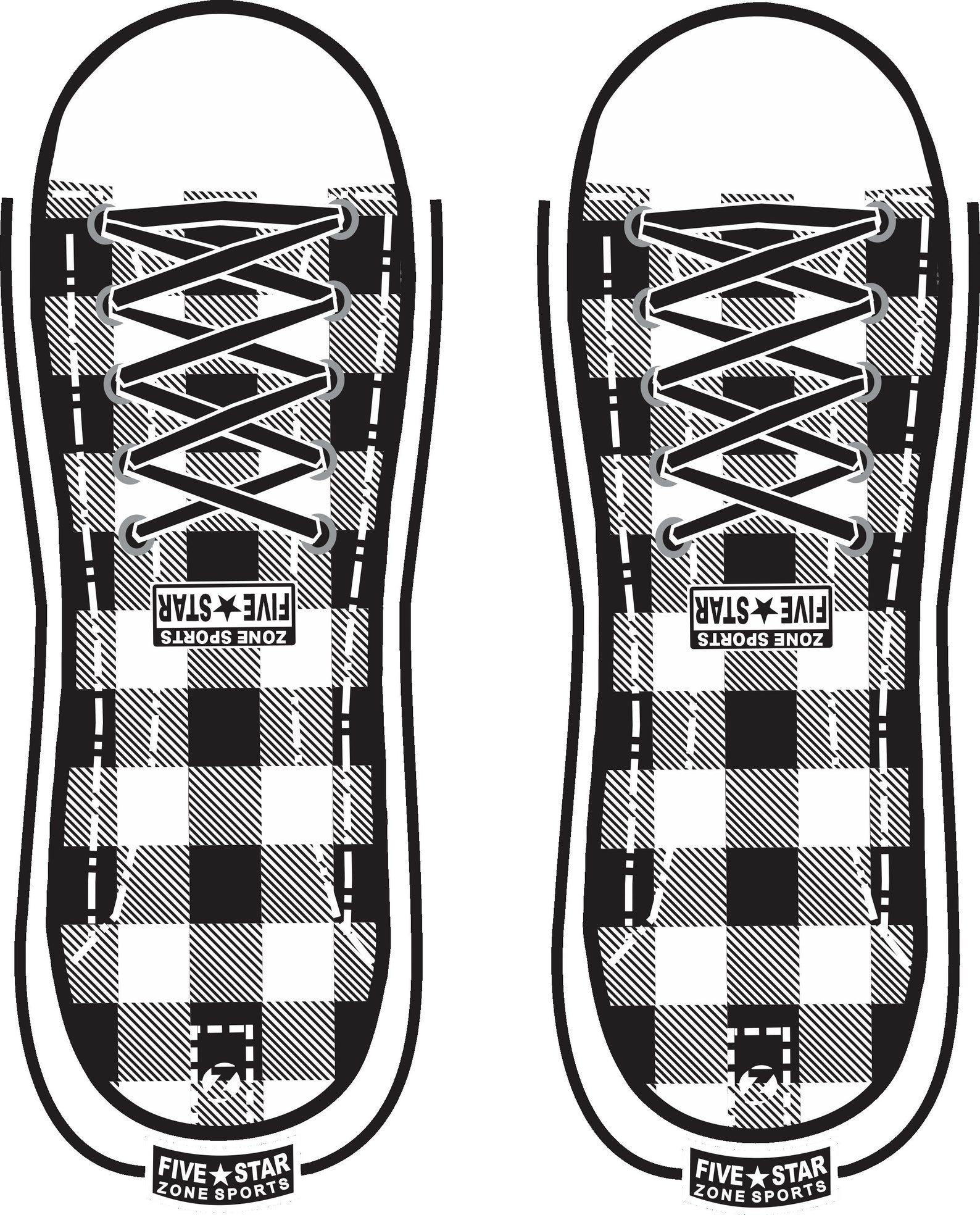 Sock Sublimation Template