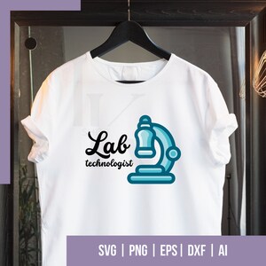 Lab Tech SVG Bundle, Laboratory Technician Svg, Laboratory Tech Svg ...