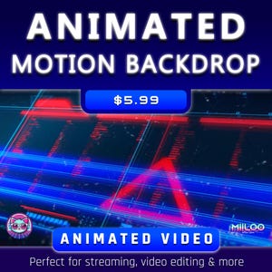 Glitch Cyber HUD Motion Background | 4K UHD 3840x2160 | 60FPS | Sci-Fi Tech Interface | Seamless Loop