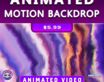 Ethereal Smoke Flow Motion Background: 4K UHD Seamless Loop (Digital Download)