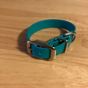 CLEARANCE 5/8 wide ultra thin Biothane collar