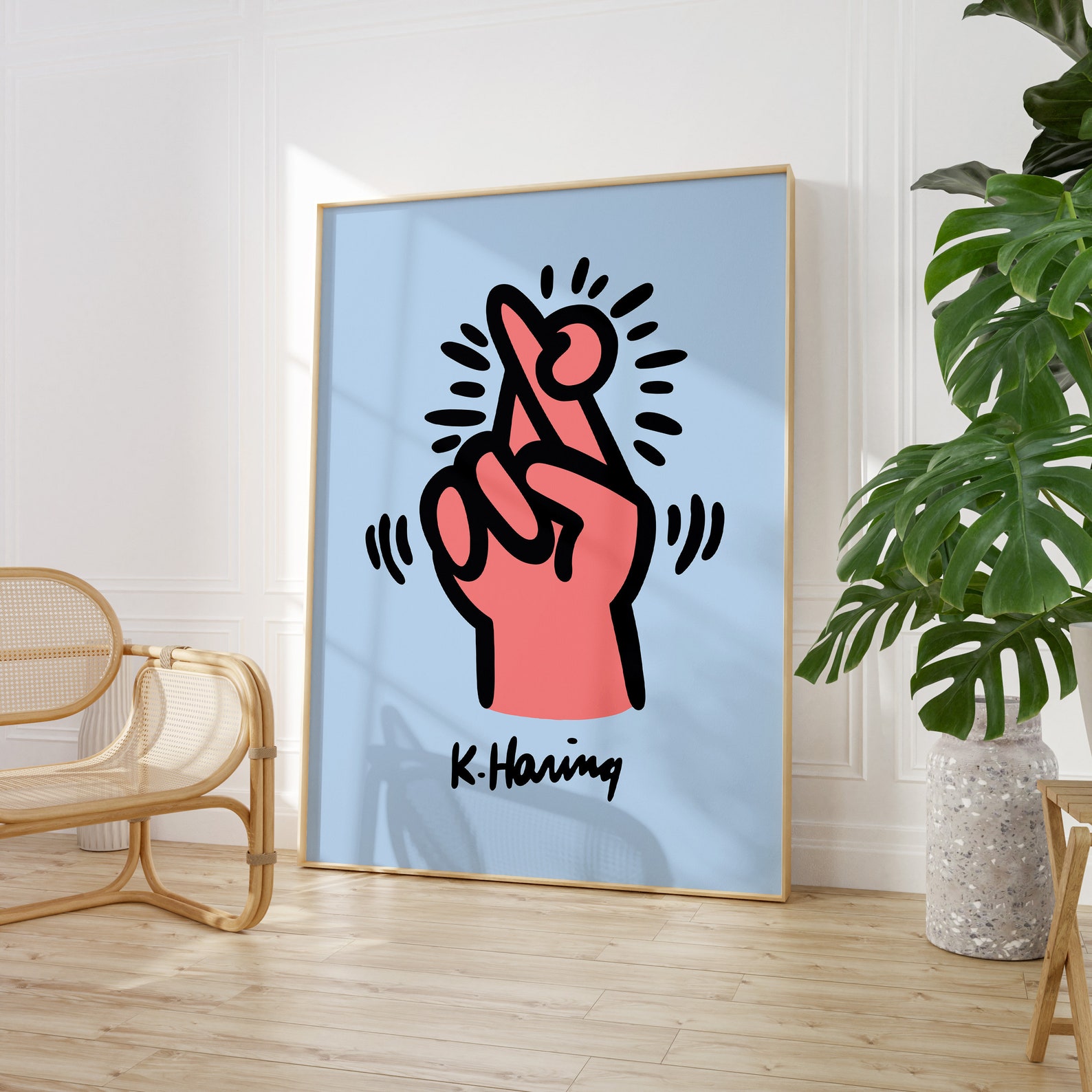 Keith Haring Art Keith Haring Haring Posters Keith Haring Etsy