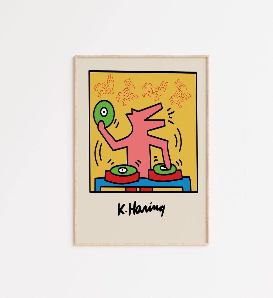 Keith Haring Art, Keith Haring Prints, Haring Posters, Keith Haring