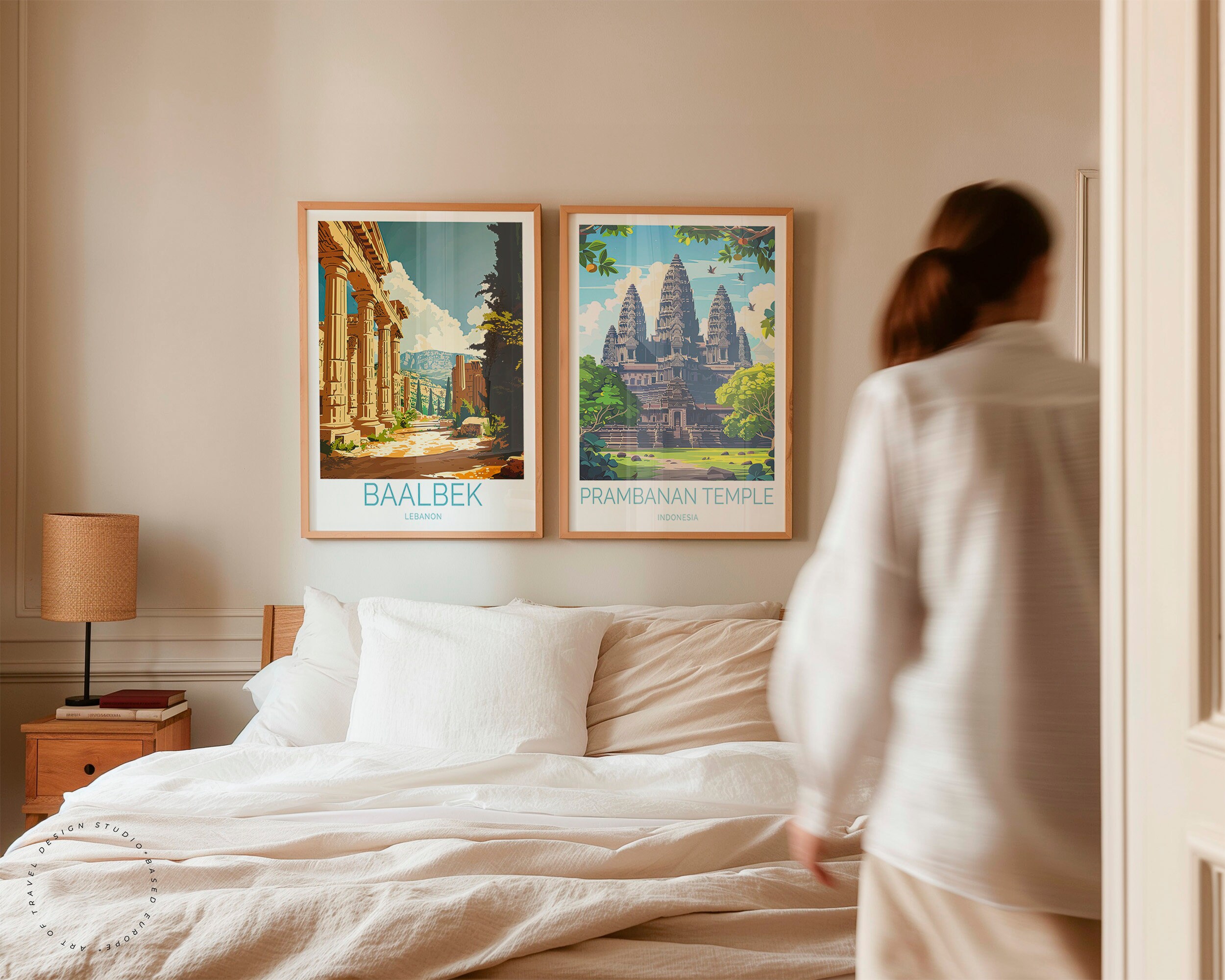 Baalbek Travel Print, Lebanon Baalbek Travel Wall Art, Baalbek Temple ...