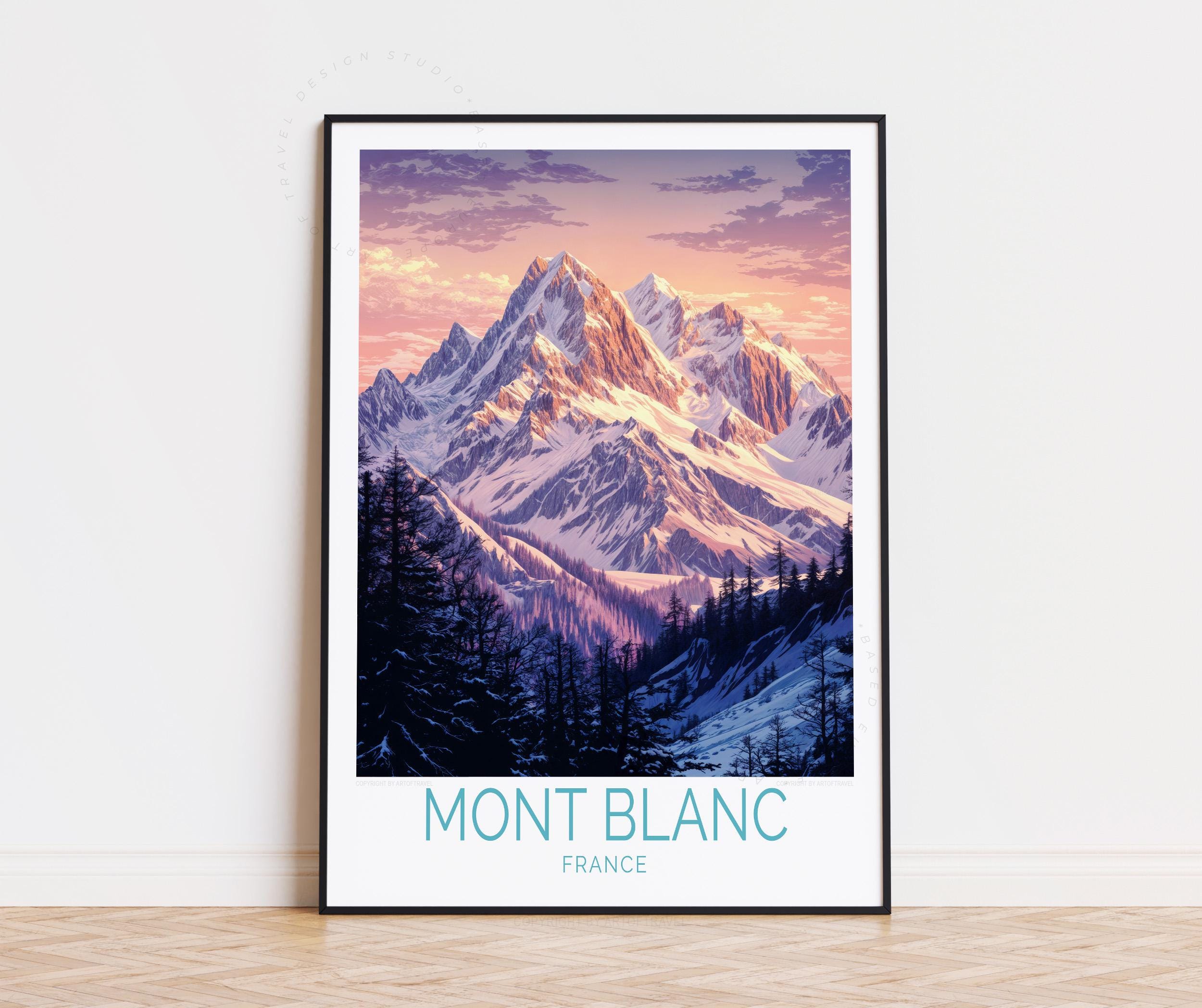 Tirage Vintage Mont Blanc - Cabane Vallot - Circa 1900 - 8x10,5 Cm - Original