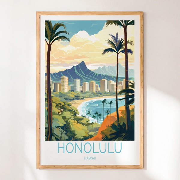 Honolulu Hawaii Etsy