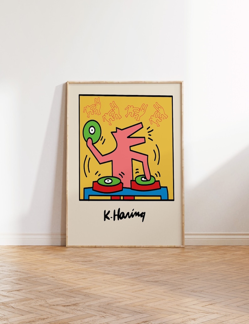Keith Haring Art, Keith Haring Prints, Haring Posters, Keith Haring