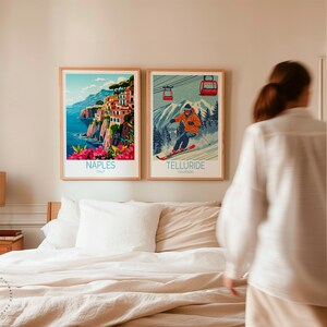 Telluride Travel Poster, Colorado Wall Art, Telluride Print, Birthday ...