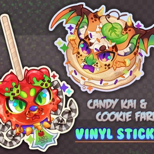 Candy Apple Kai & Cookie Farris - Glossy Vinyl Sticker