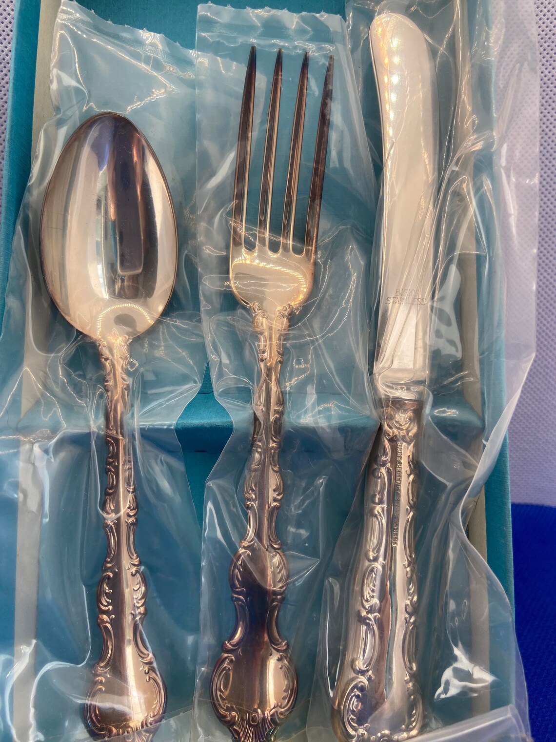 Birks Silver Regency Plate Cutlery Flatware Utensils Etsy