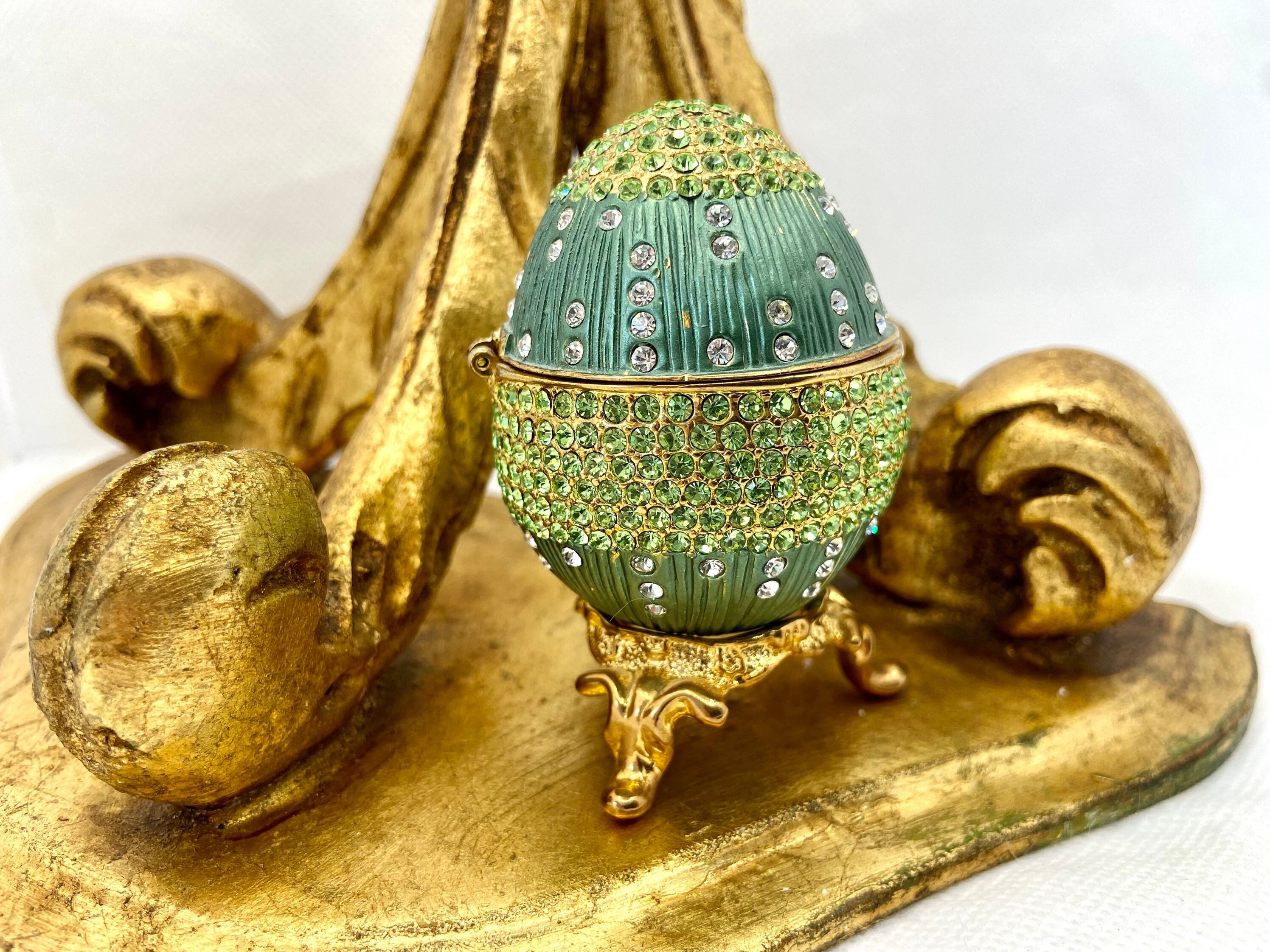Faberge glass egg - Etsy 日本