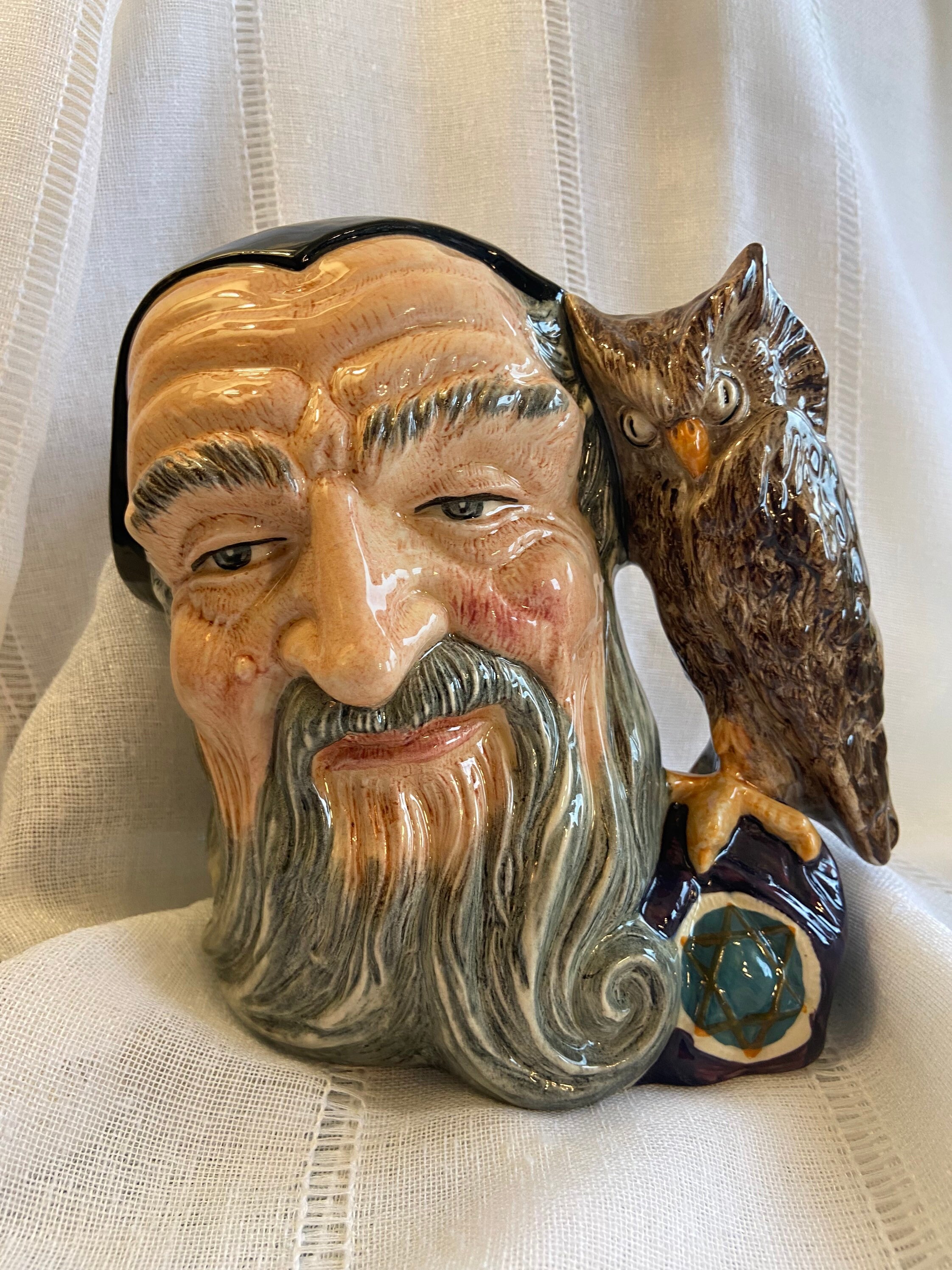 RARE Merlin Royal Doulton Toby Jug Large Gift for a Man Etsy