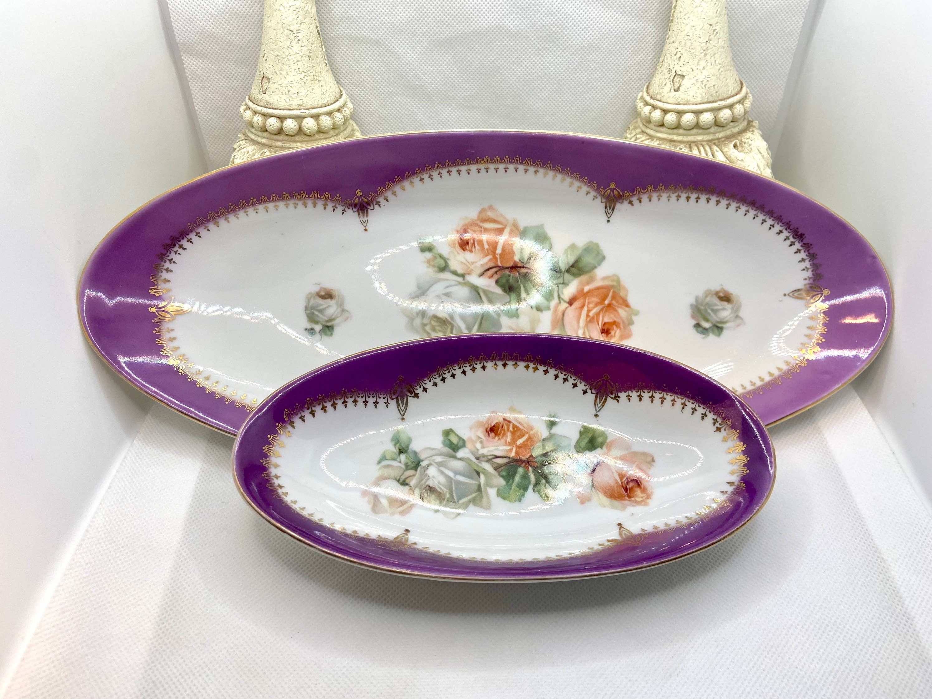 Vintage Set of Serving Dishes Etsy
