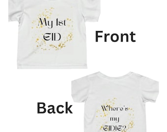 My 1st Eid T-shirt for Baby's 1st Eid | Eid gift |Islamic Gift | My 1st Eid Gift | Ramadan Gift | Toddler Eid Gift | Kid Eid Tee Shirt |