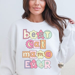 Archivo PNG de mamá gata, cartas de rescate para la mejor mamá gata del día de la madre PNG, taza de café helado para el día de la madre PNG, descarga PNG digital, UV DtF PnG