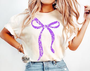 Lace Bow Png, Purple Lace Coquette Bow PNG, Transparent Lace Coquette Bow PNG, Coquette Bow PnG, Sublimation Digital PnG Download UV DtF