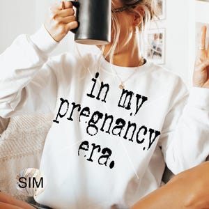 In My Pregnancy Era PNG, Distressed Typewriter Letters PNG, Grunge Typewriter Letters Sublimation Digital Design PNG Instant Download Uv DtF