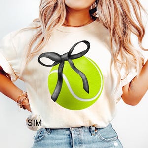 Tennis PNG, Tennis Coquette Bow Shirt PNG, Tennis Coquette Bow Shirt PnG, Iced Coffee PnG, Sublimation Digital PnG Download UVDTF