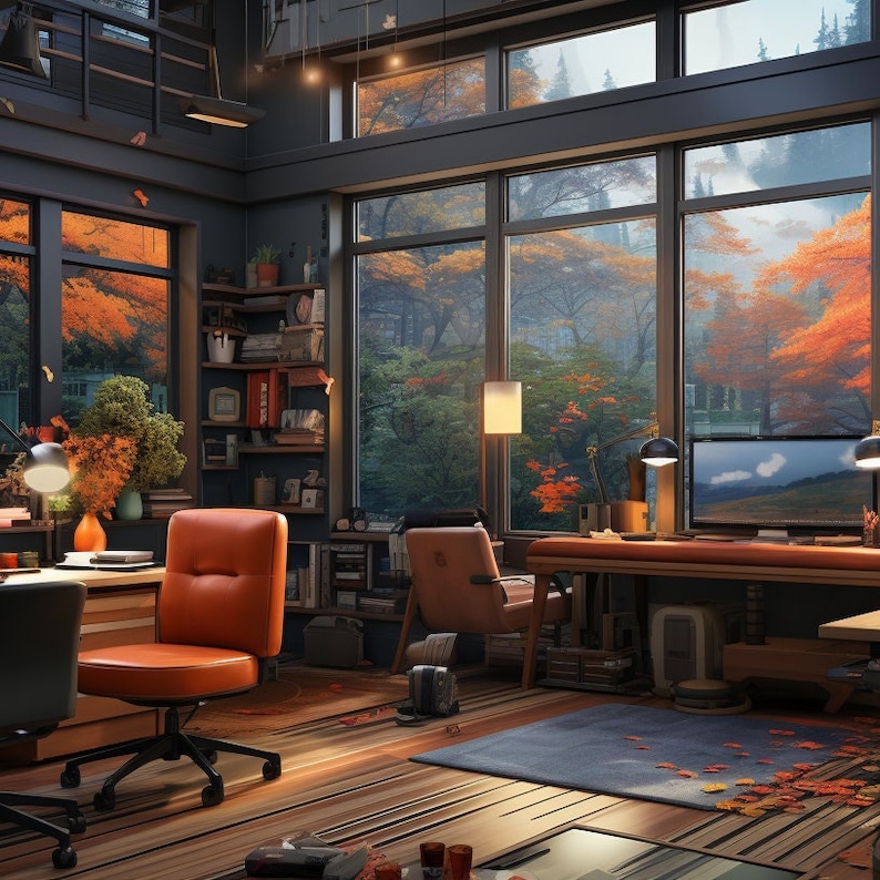 Fall Zoom Background, Zoom Background Fall, Zoom Back, Professional