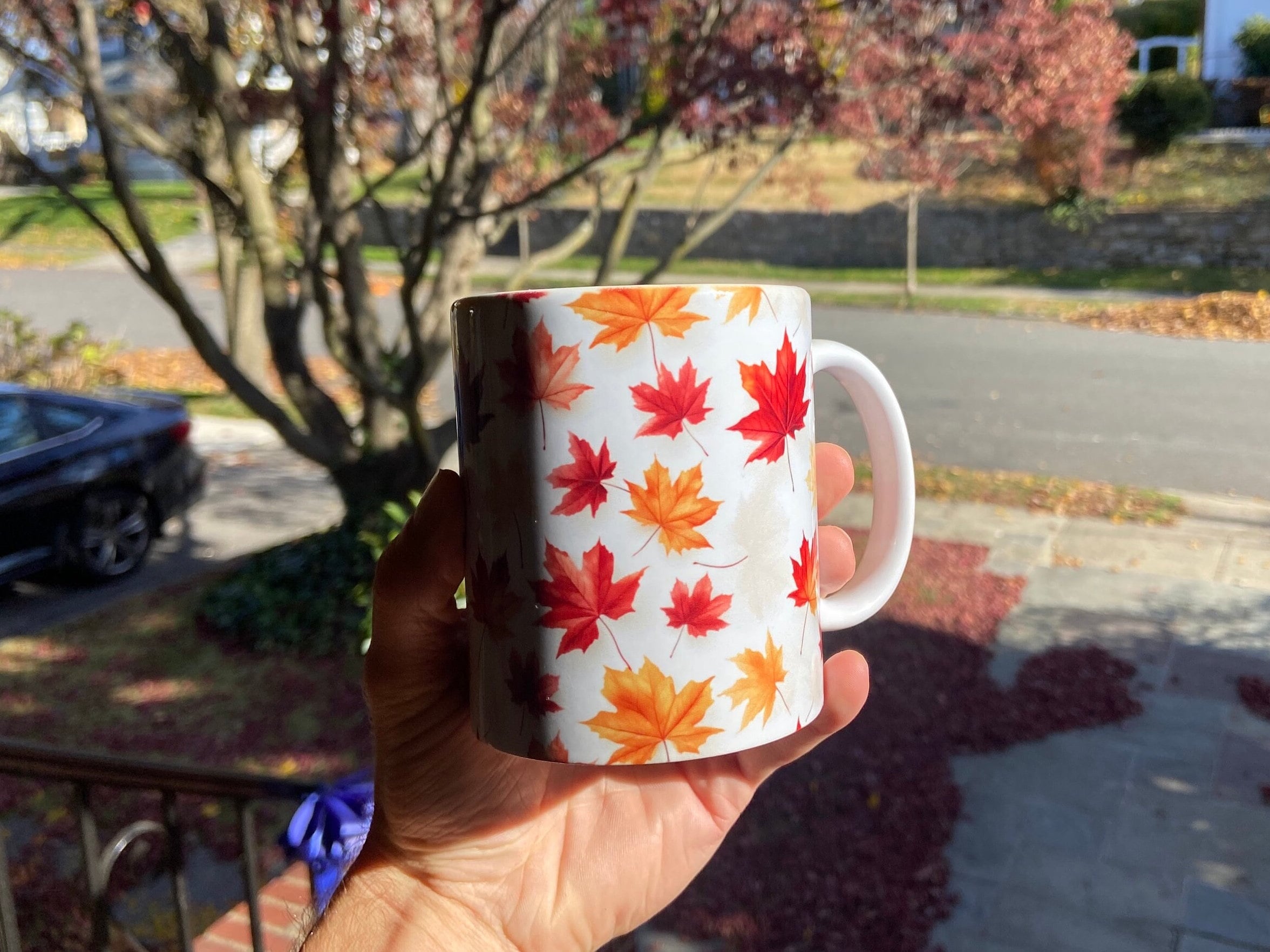 Fall Lover Gift Fall Mug Autumn Mug Maple Leaf Mug Gift for Fall Cozy Mug Fall Coffee Mug Autumn