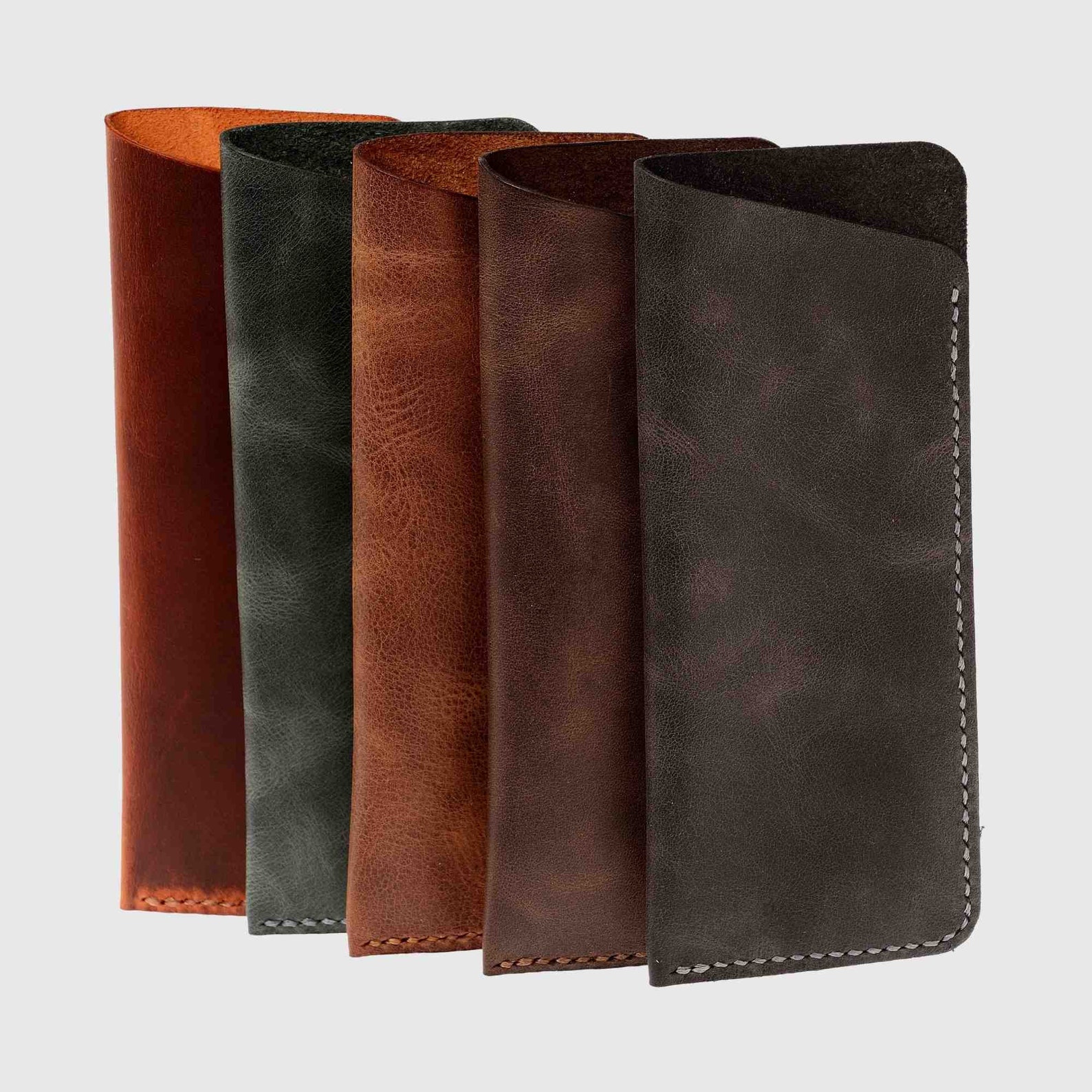 Handmade Leather Glasses Case / Handmade Leather Sunglasses Case