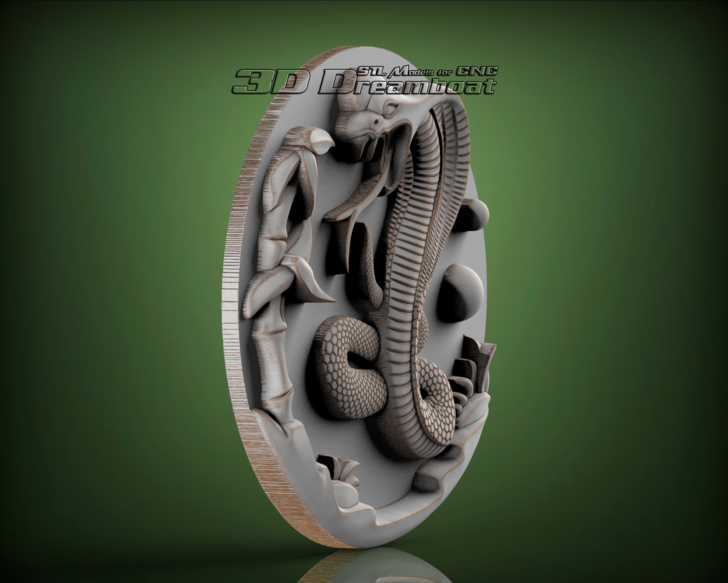 Archivo STL gratuito Hebilla de cobra (35mm) 🎭・Design para impresora 3D  para descargar・Cults