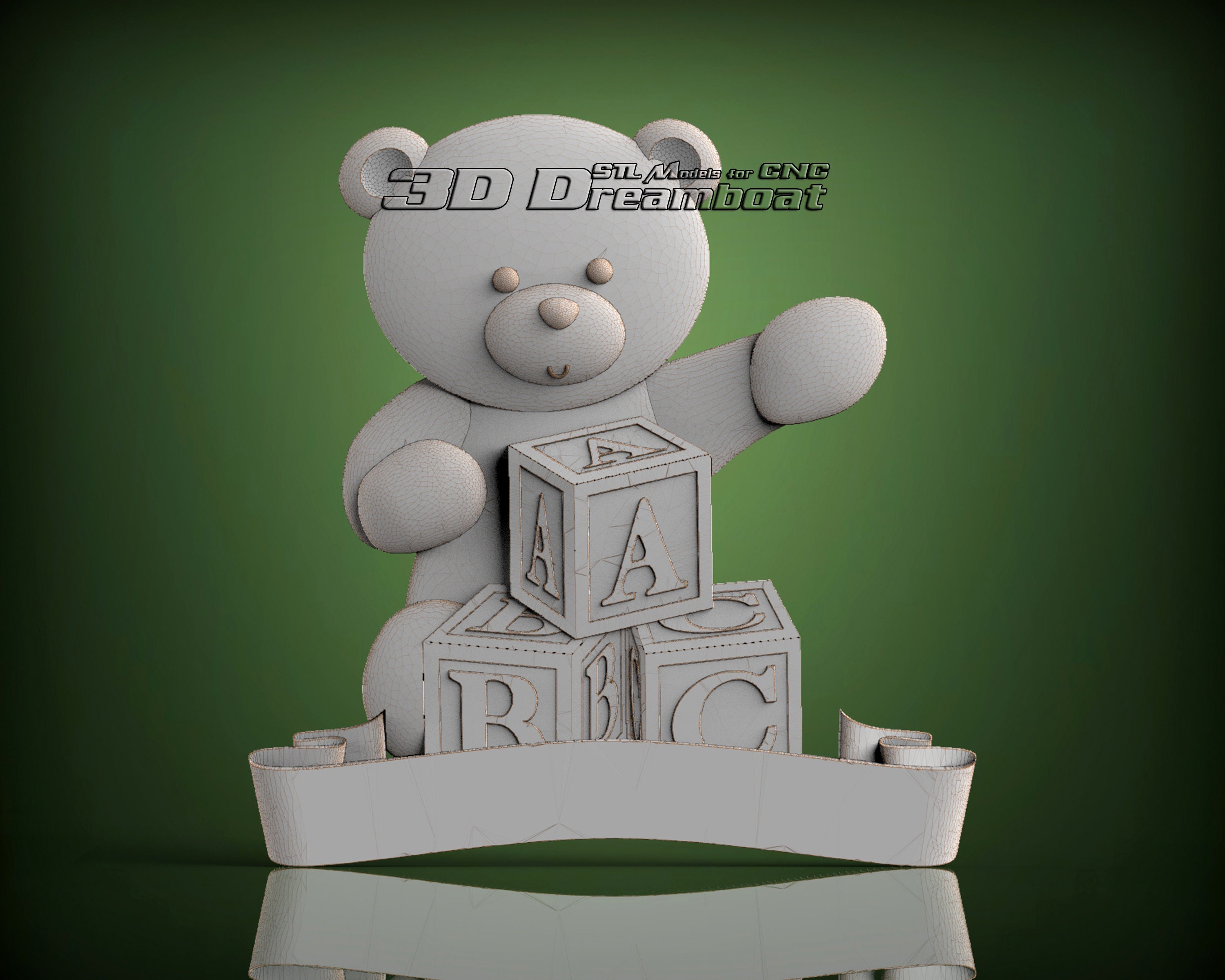 STL file BEAR SUPER BEAR ADVENTURE 🐻・3D printable model to