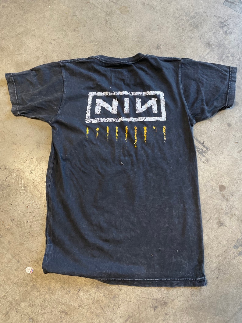 Vintage Nine Inch Nails NIN T Shirt Etsy