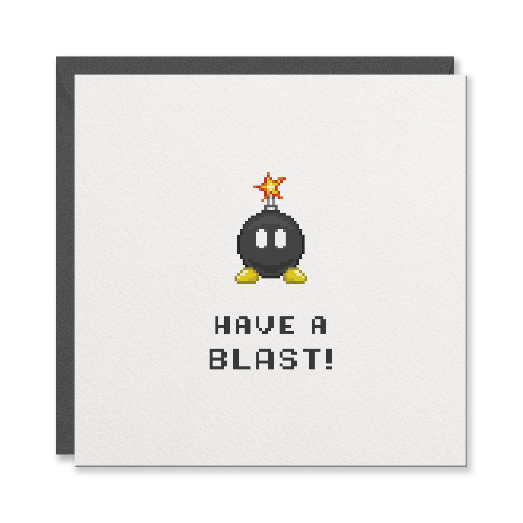 Nintendo Super Mario Happy Birthday Card Bob-omb Have a Blast! - Etsy UK