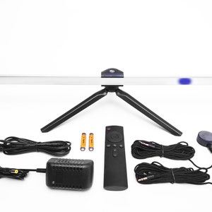 EMDR & ART Therapy Lightbar.  Remote control or Wi-Fi operation.  Carry case.  Optional Accessories: Tappers, Full Size Tripod, Headphones.