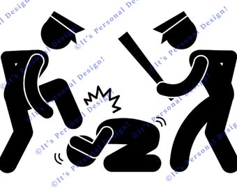Brutalité policière ! SVG/PNG