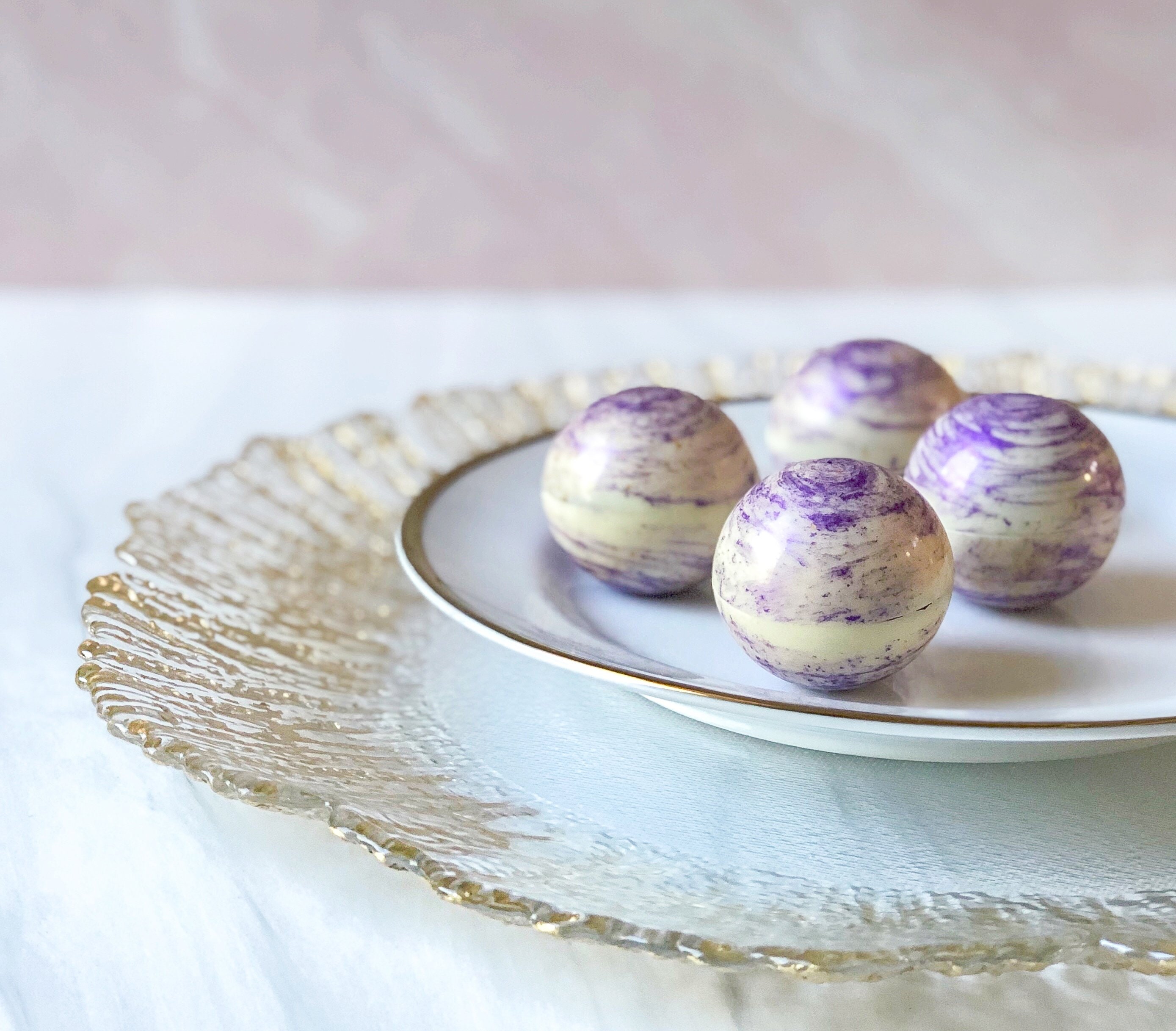 Ube Truffles Etsy