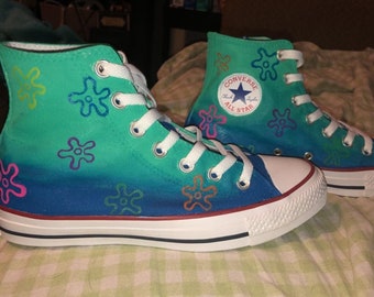 Spongebob converse | Etsy México