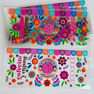 Cafecito Y chisme UV DTF Wraps