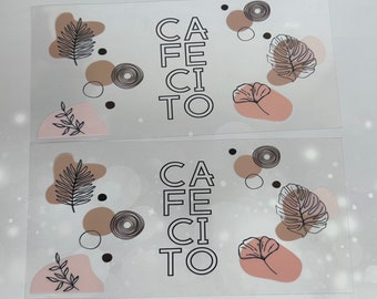 Cafecito UV DTF wrap