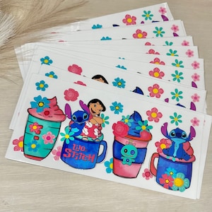 Disney Lilo & Stitch UV DTF wraps