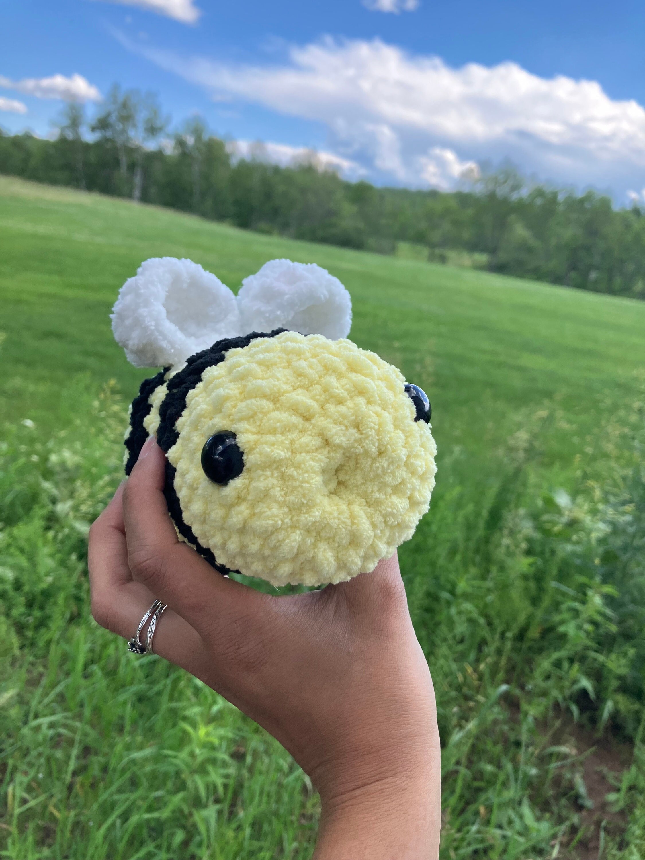 Bee Crochet Bee Amigurumi Plush Etsy