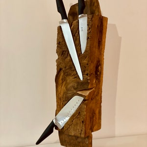 Knife Block OakRustic
