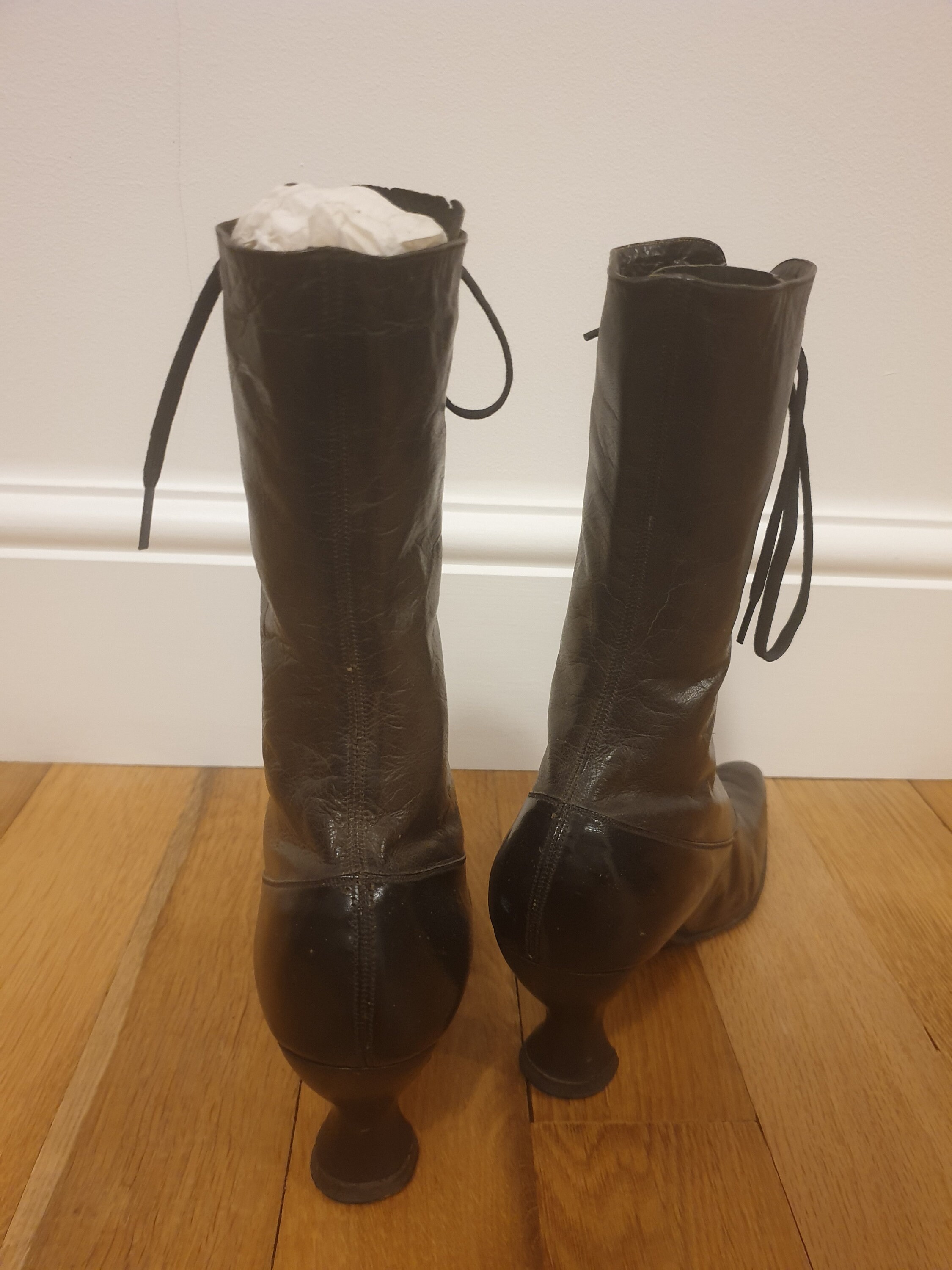 Antique Victorian Edwardian Boots Etsy