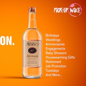 Custom Tito&#39;s Vodka Label – Personalized Vodka Sticker for Weddings, Birthdays & Special Events