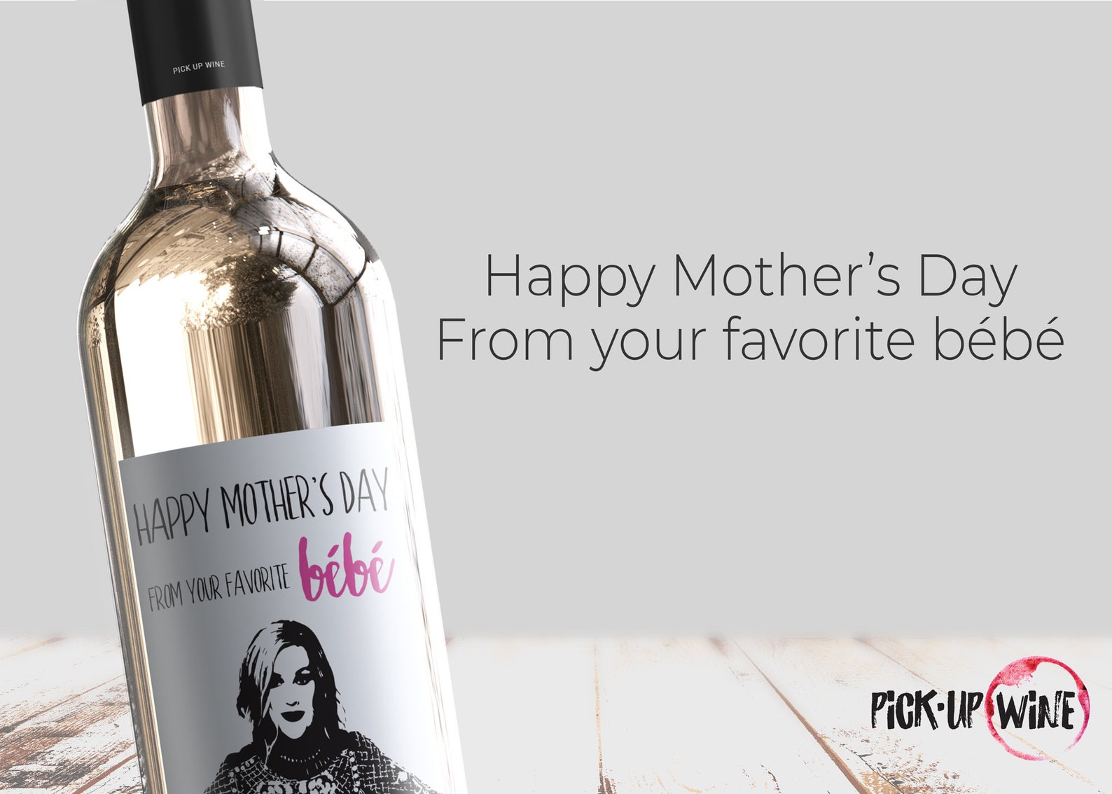 Moira Rose wine label Happy Mothers Day from your favorite Etsy